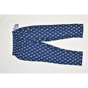 NEW Men's Concepts Sport Navy Seattle Size M Gauge Allover Print Knit Sleep Pant
